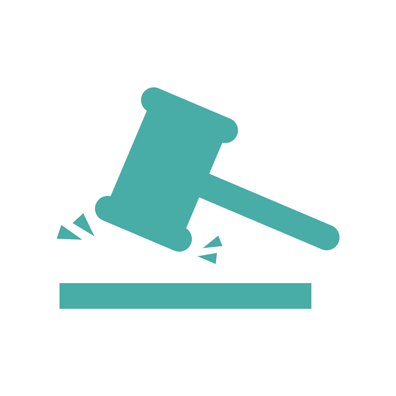An icon of a gavel.