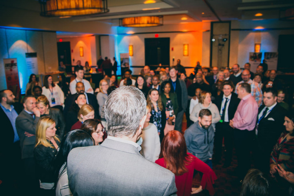 Attendees enjoyed snacks, refreshments & dancing at the #MiCSS18 reception. 