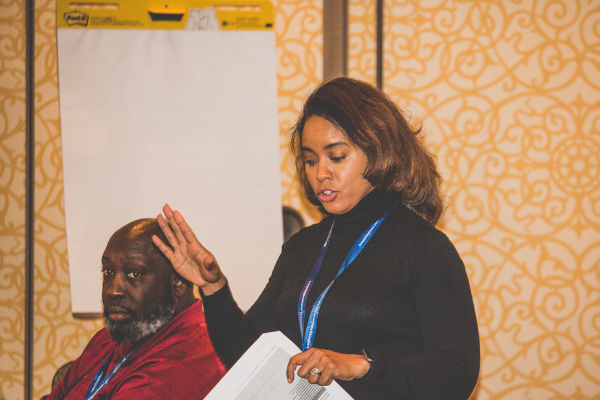 Detroit Voice for School Choice leader and #MiCSS18 parent engagement speaker, Moneak Parker. 