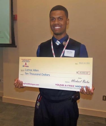 LAMAR ALLEN IN HIGH SCHOOL