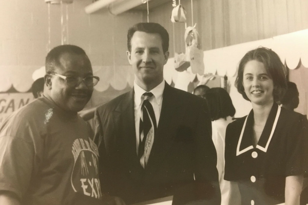 A historic photo of the MAPSA team.