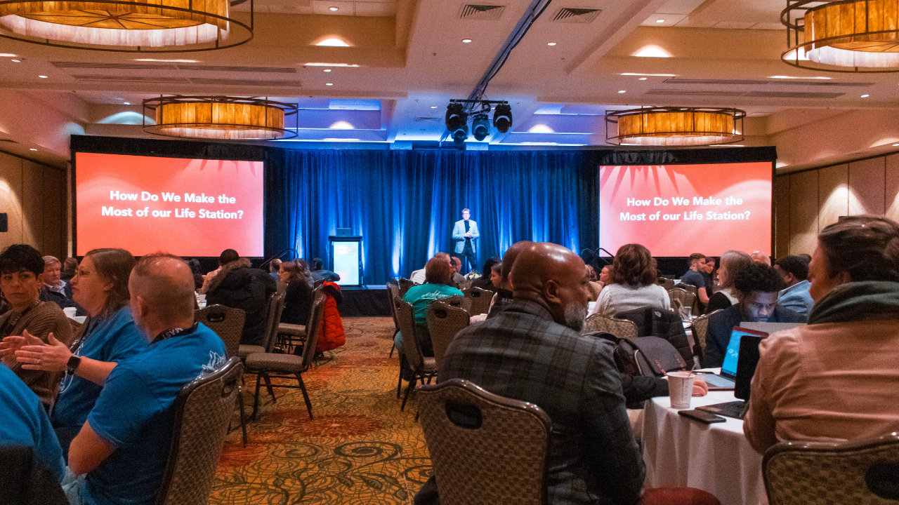 Keynote speaker at General Session
