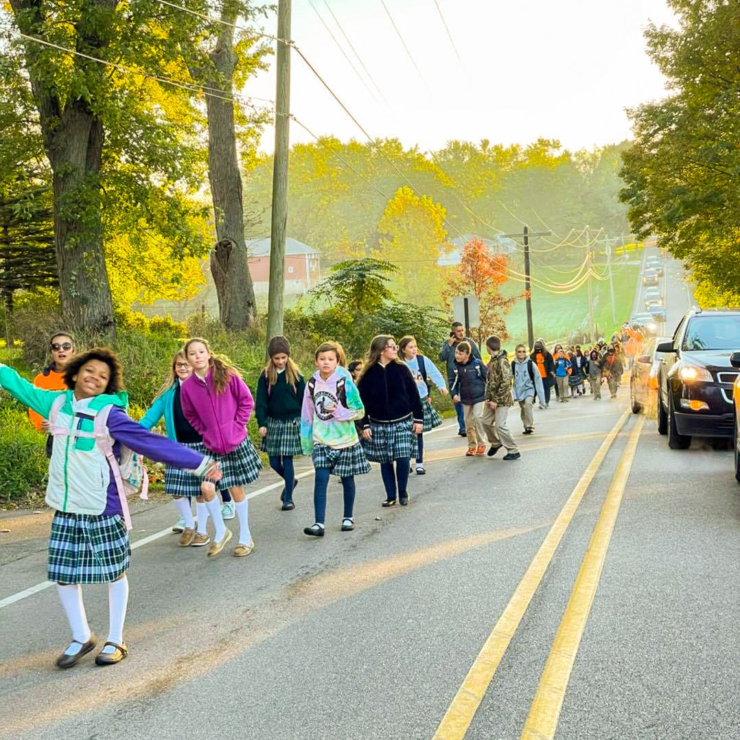 Will Carleton Academy students participate in walk to school day.