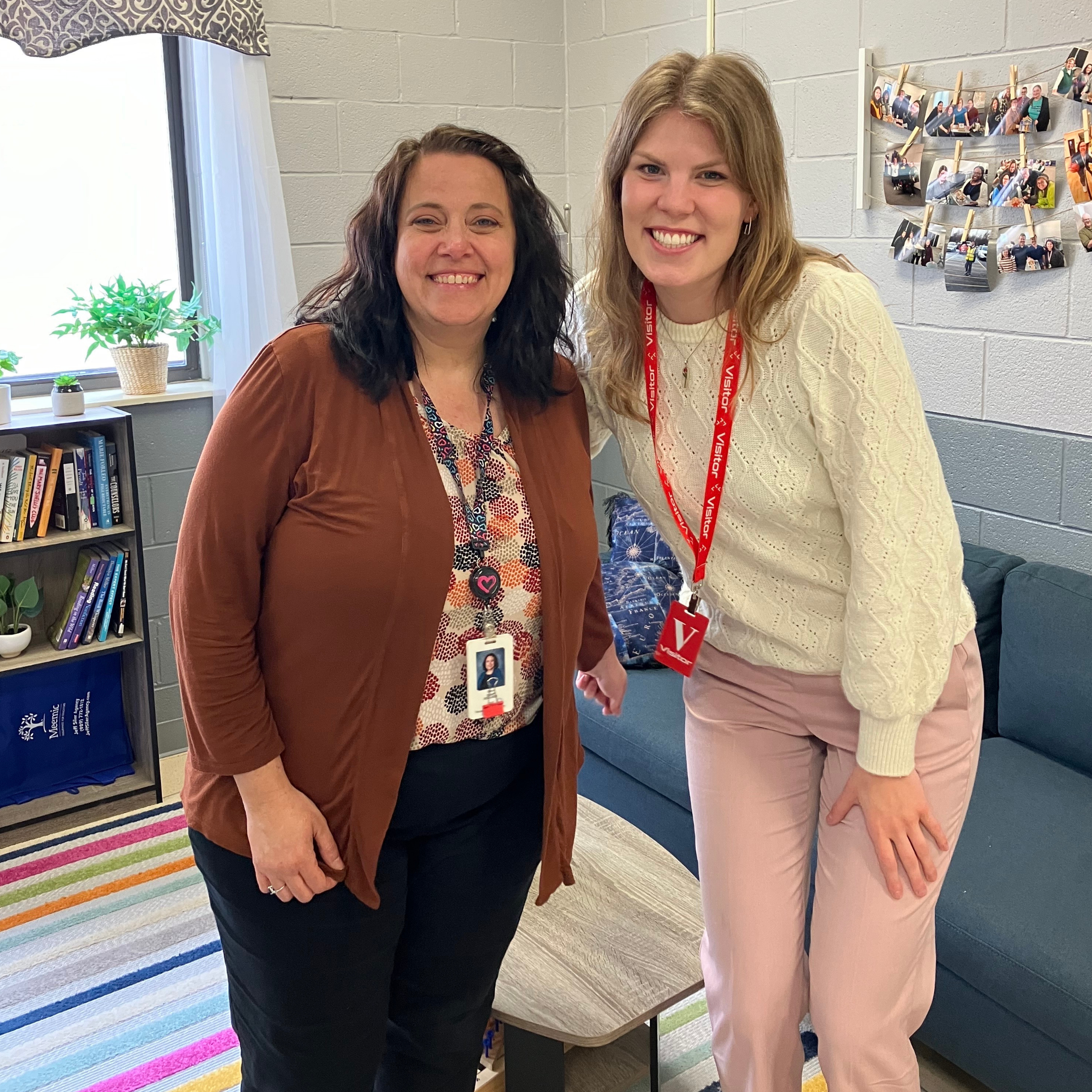 Professional Innovators Coaches side hugging