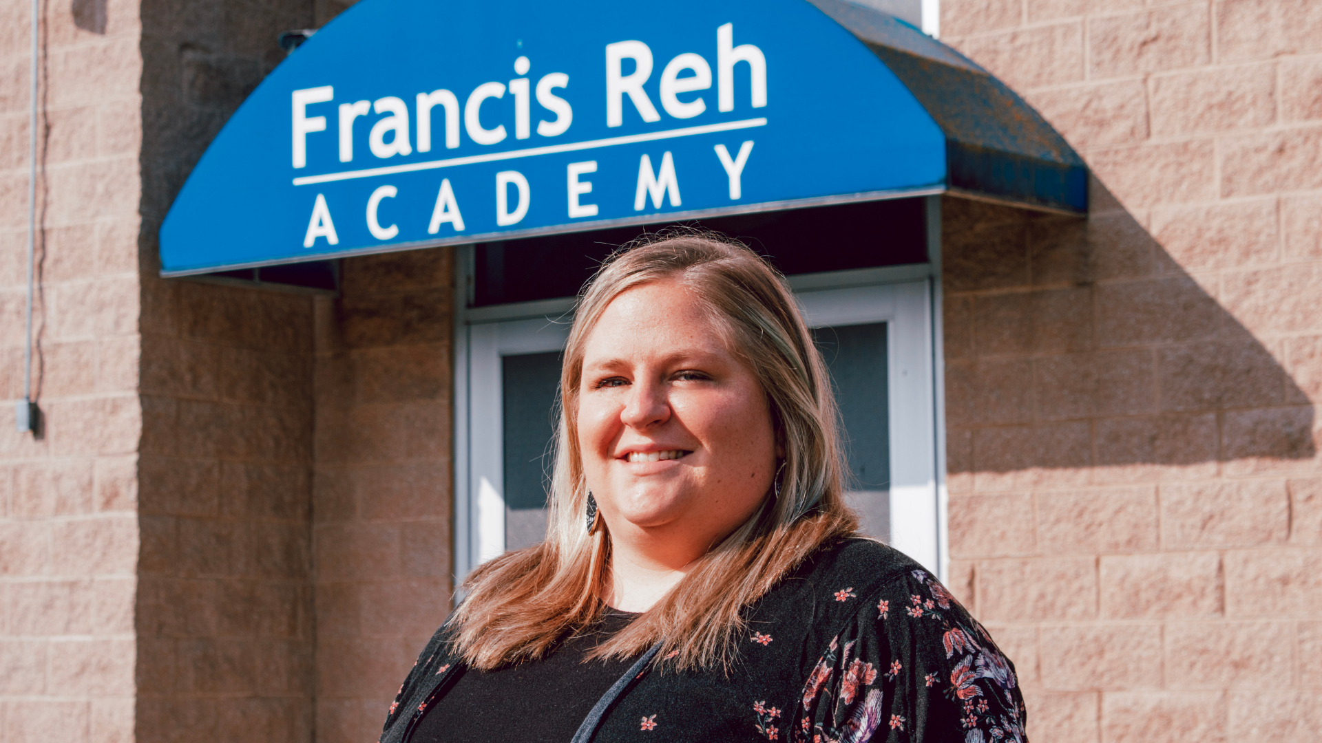 A photo of Francis Reh Academy teacher, Erin Fought.